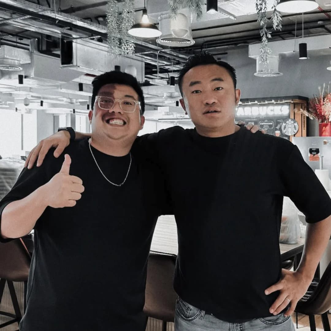 Andy bersama Ben Zhou, Co-Founder & CEO Top Crypto Exchange